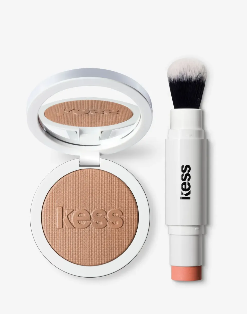 Kess Berlin Catch Me If You Tan Bronzer Set Bronze-Finish