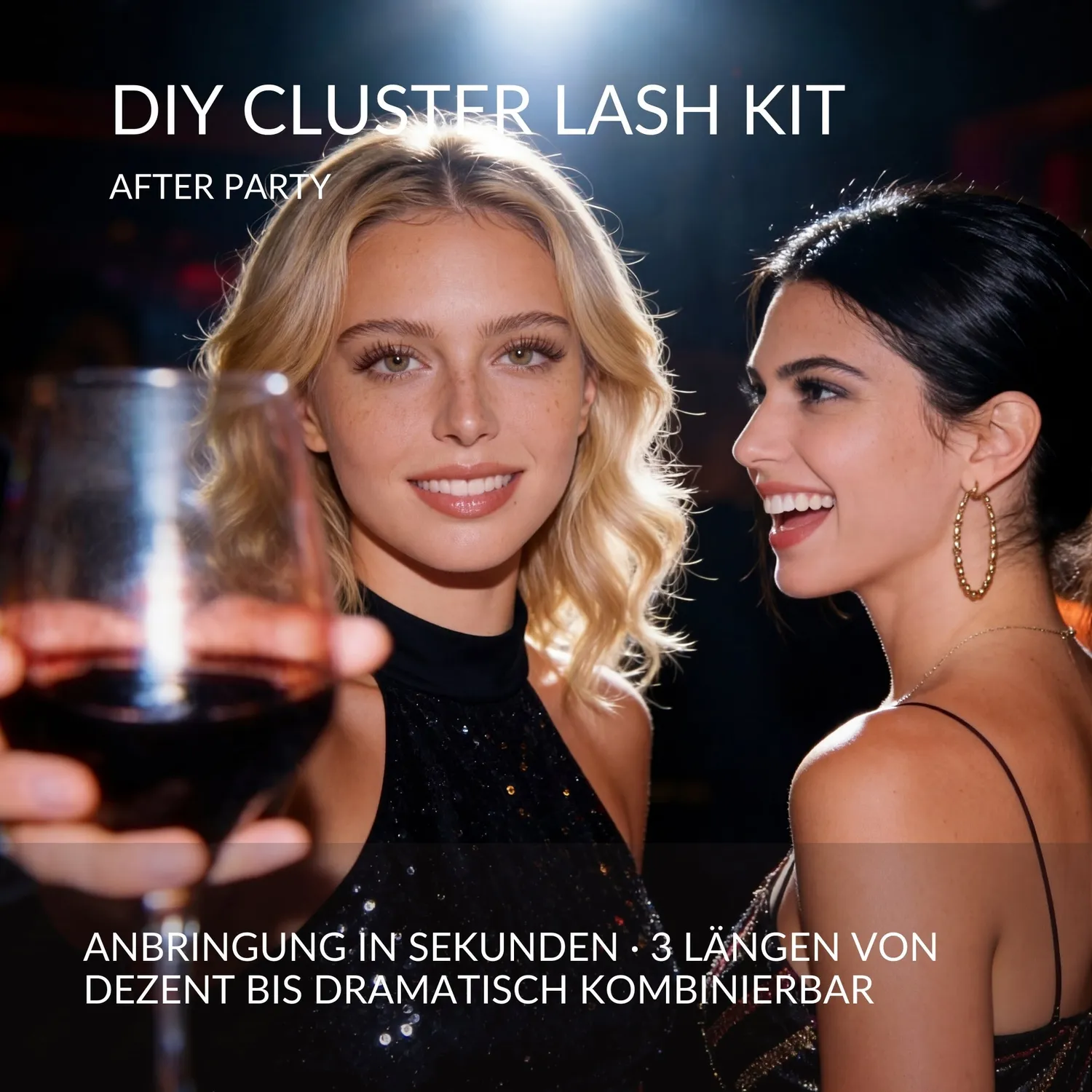 fleeky Press On Lashes After Party Wimpern selbstklebend