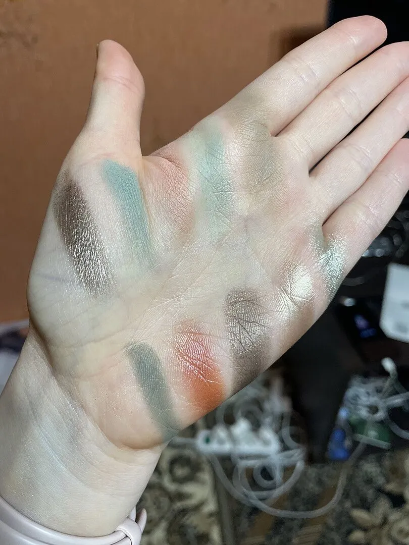 Natasha Denona Retro Glam Lidschatten Palette 15 Farben grün