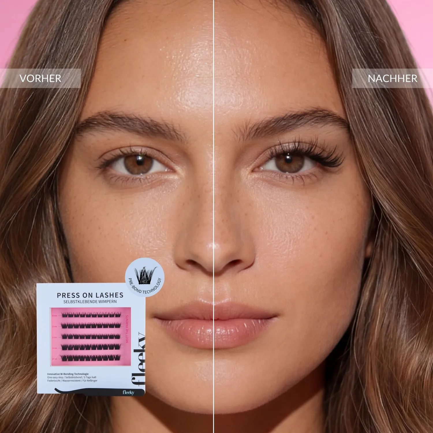 fleeky Press On Lashes Meet the Parents Wimpern
