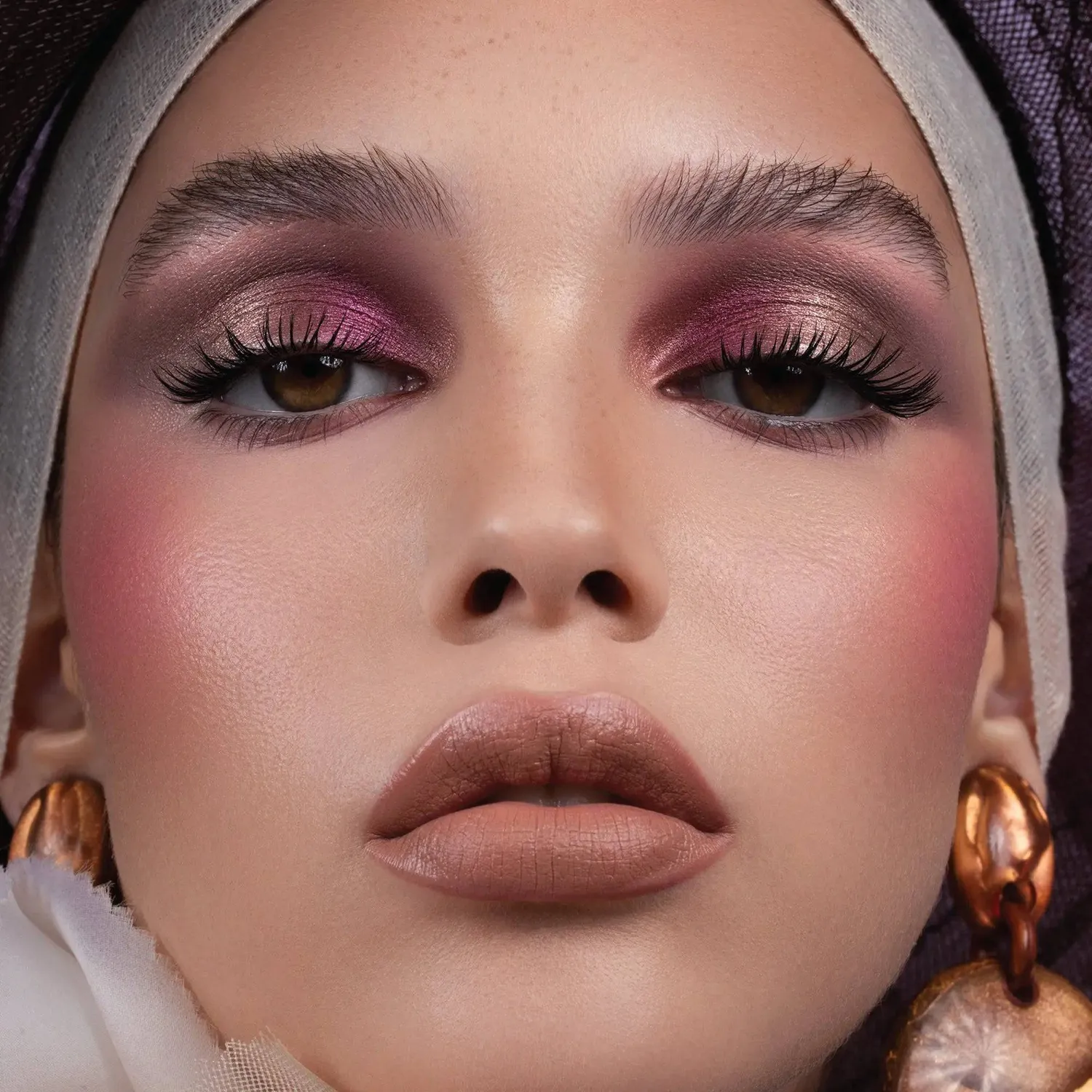 Natasha Denona Retro Lidschatten Palette 15 Farben burgundy