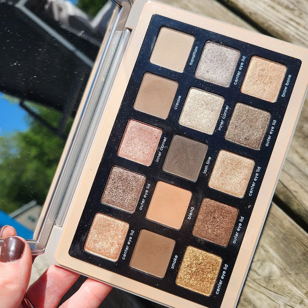 Natasha Denona Glam Lidschattenpalette 15 Töne Tag und Abend