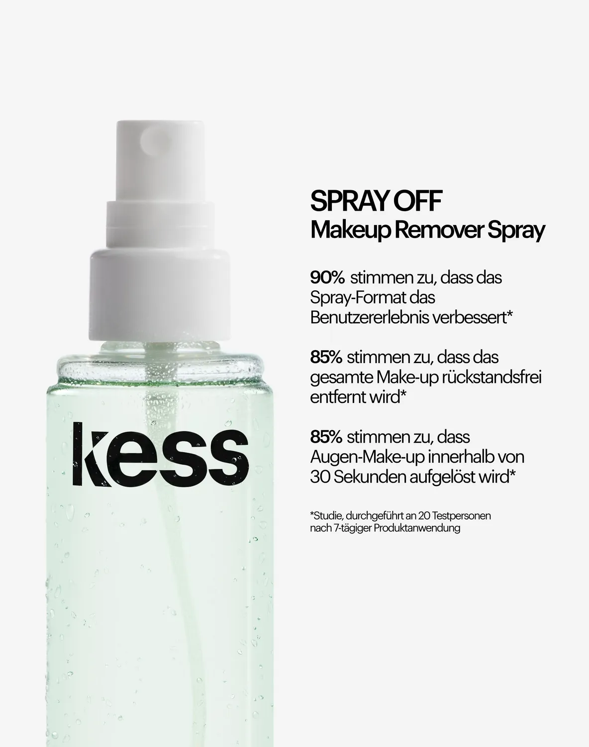 Kess Berlin Spray Off Make-up Entferner Spray parfümfrei