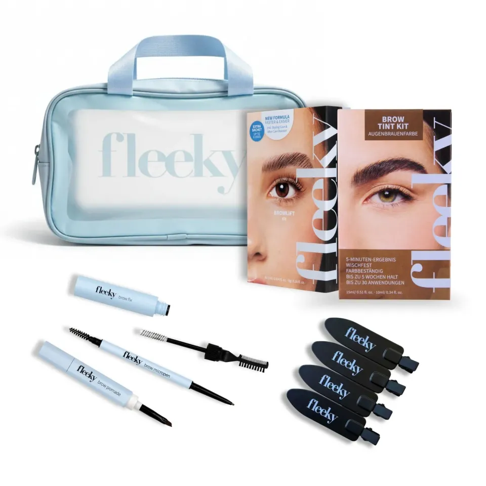 fleeky Perfect Brow Bag Augenbrauen Set mit Tint langanhaltend