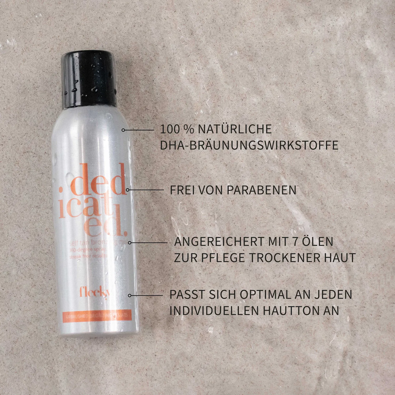 fleeky Self Tan Bronzing Mist Selbstbräuner Spray