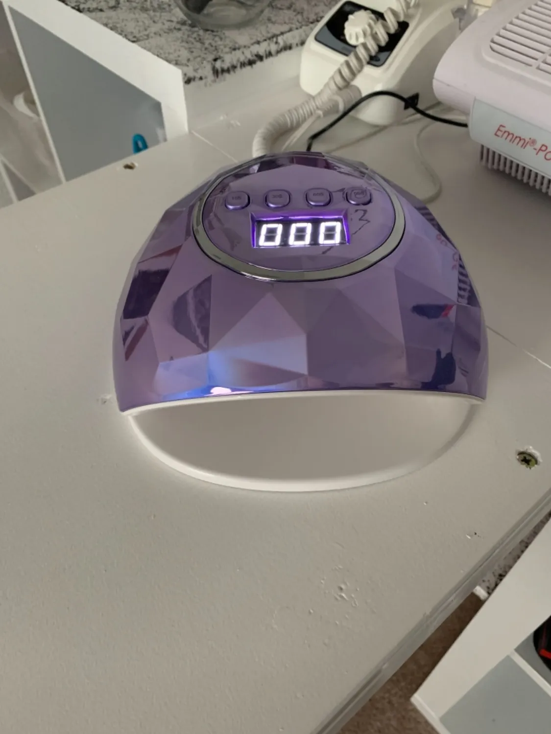 Janolia Nageltrockner UV LED Lampe 86W Weiß
