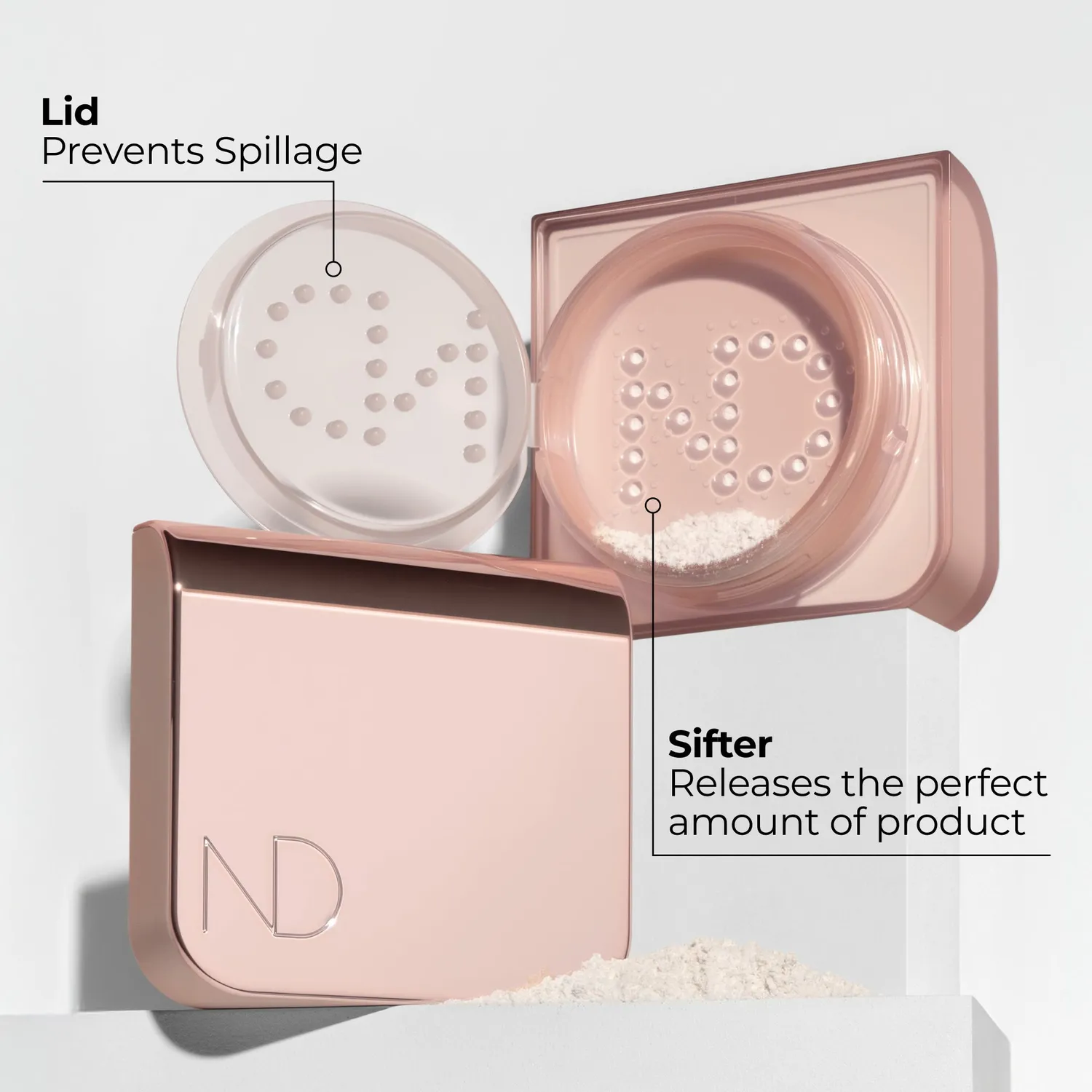 Natasha Denona Hy-Glam Setting Powder transparent 20 g