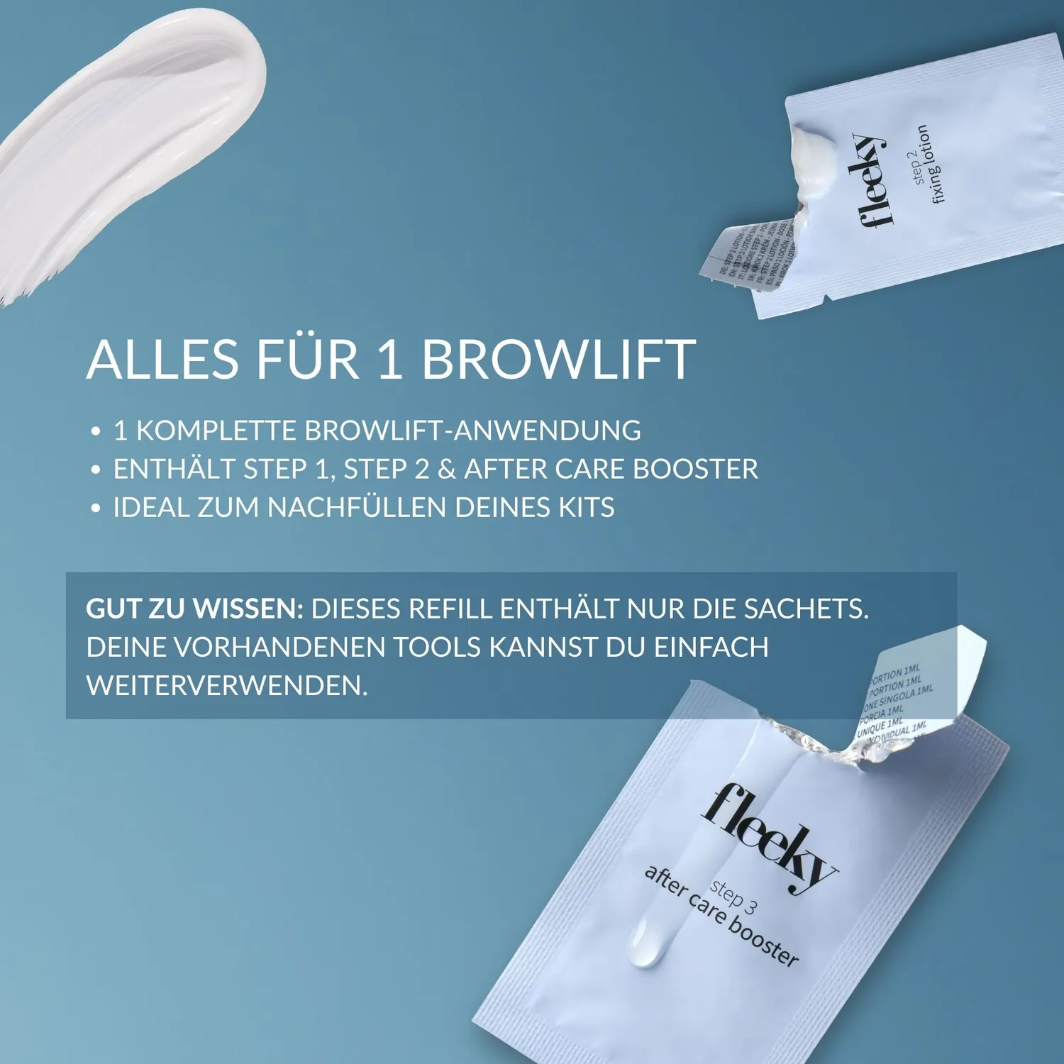 fleeky Browlift New Generation Sachet Nachfüllpack