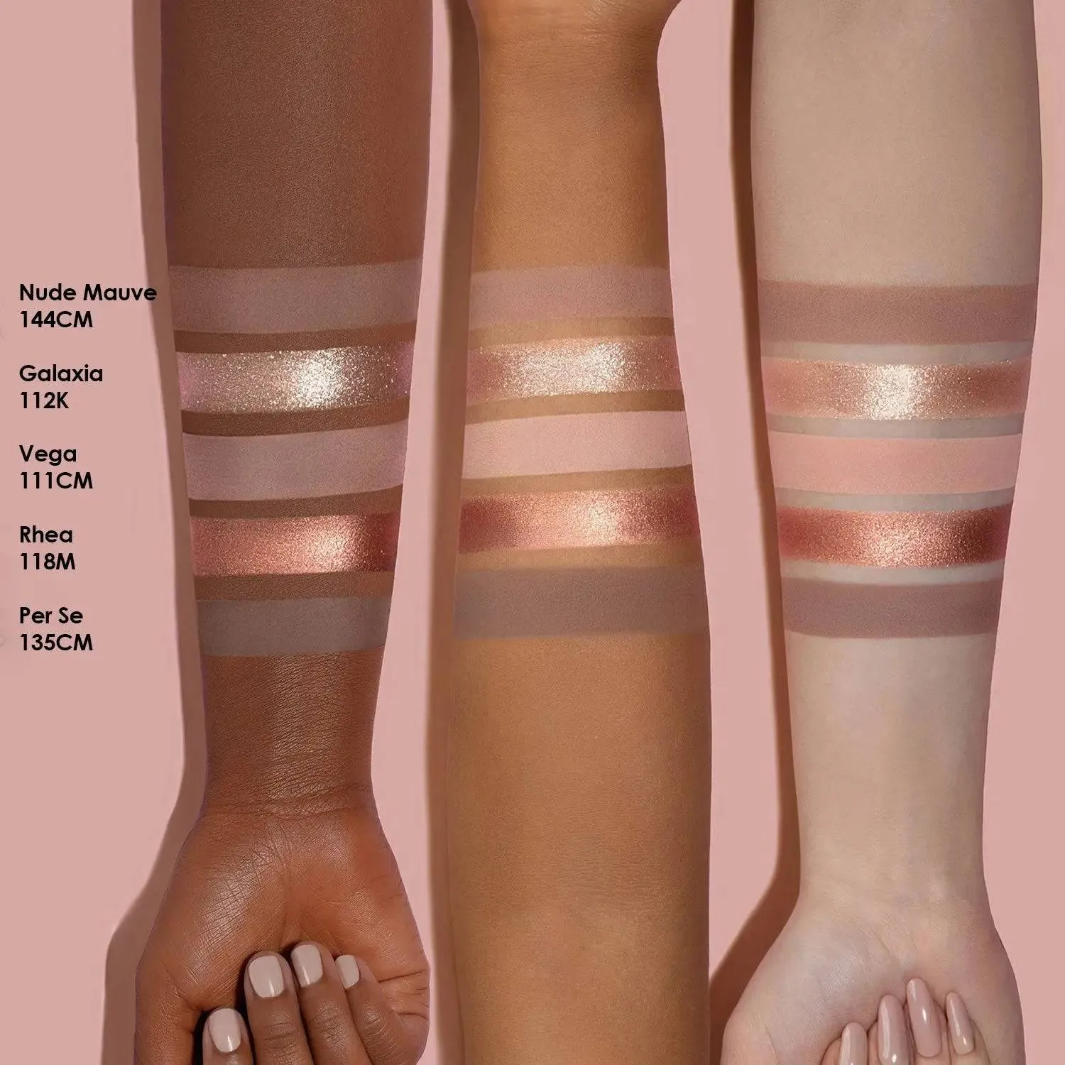 Natasha Denona Mini Starlette Lidschattenpalette 5 Rosé-Töne