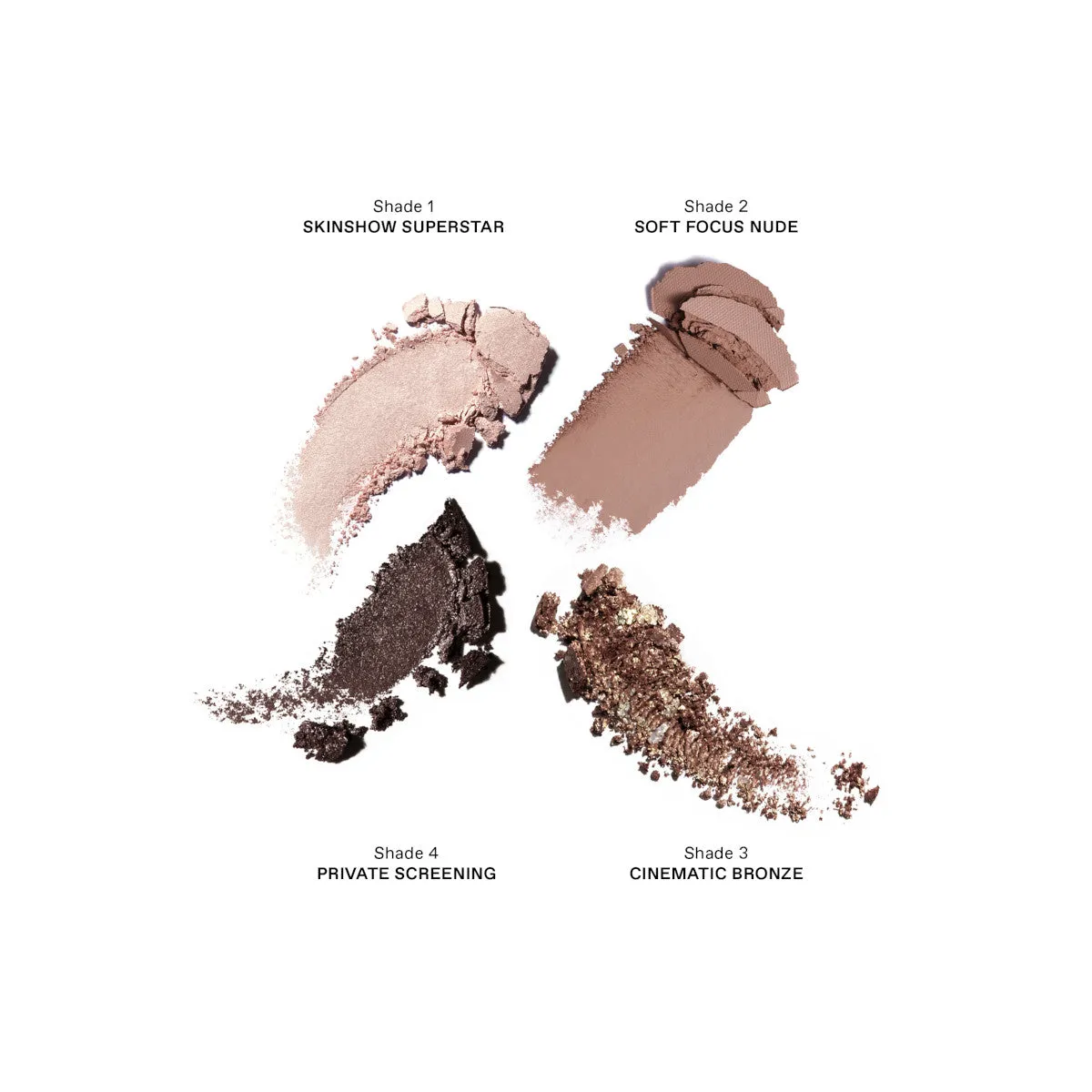 Pat McGrath Labs Luxe Eye Quad Lidschatten Film Noir Nude