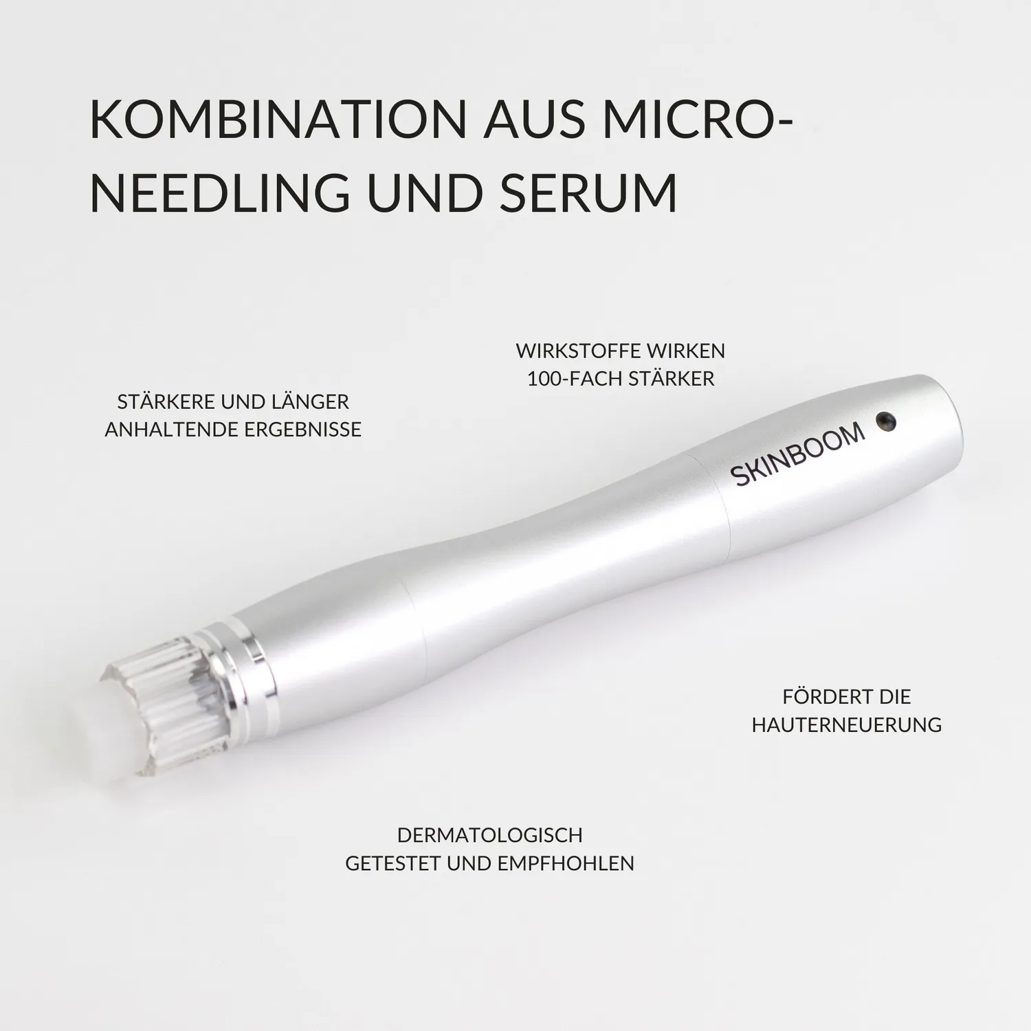 fleeky x Skinboom Hydra-Glow System Pen silber