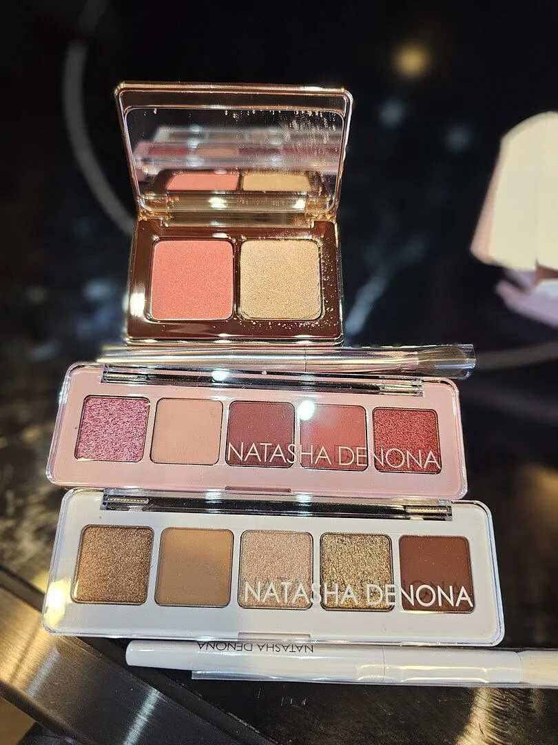 Natasha Denona Mini Rose Cheek Duo Blush Highlighter