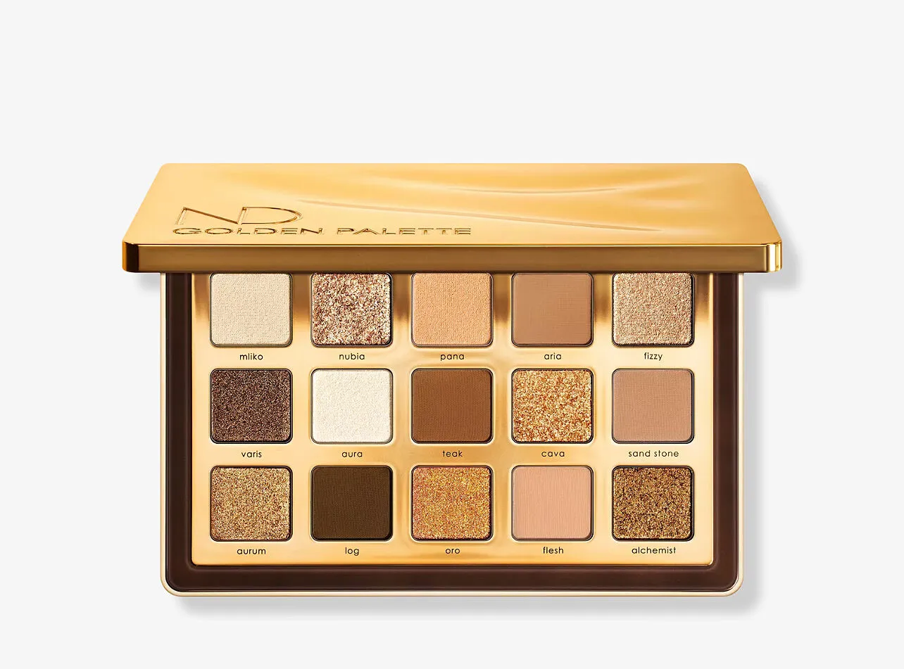 Natasha Denona Golden Lidschattenpalette 15 Farben Gold