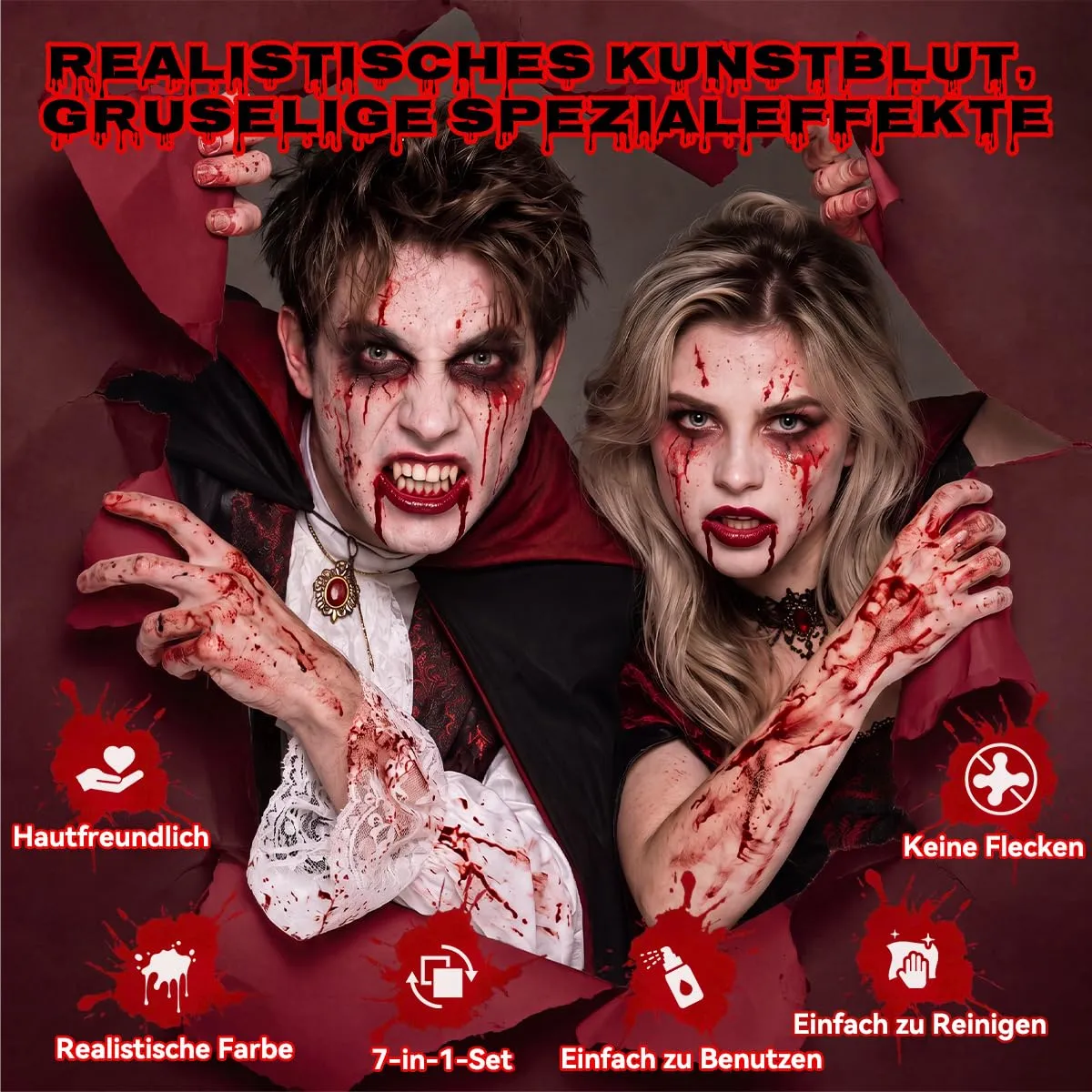 Janolia SFX02 Kunstblut Set 3x30ml auswaschbar
