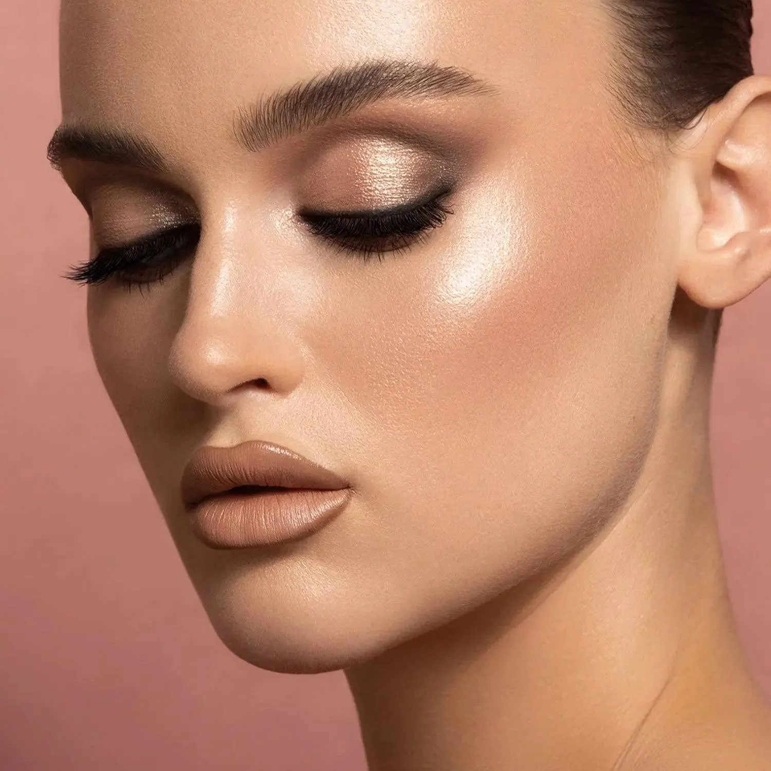 Natasha Denona Glam Face Palette Lidschatten-Set Light neutral