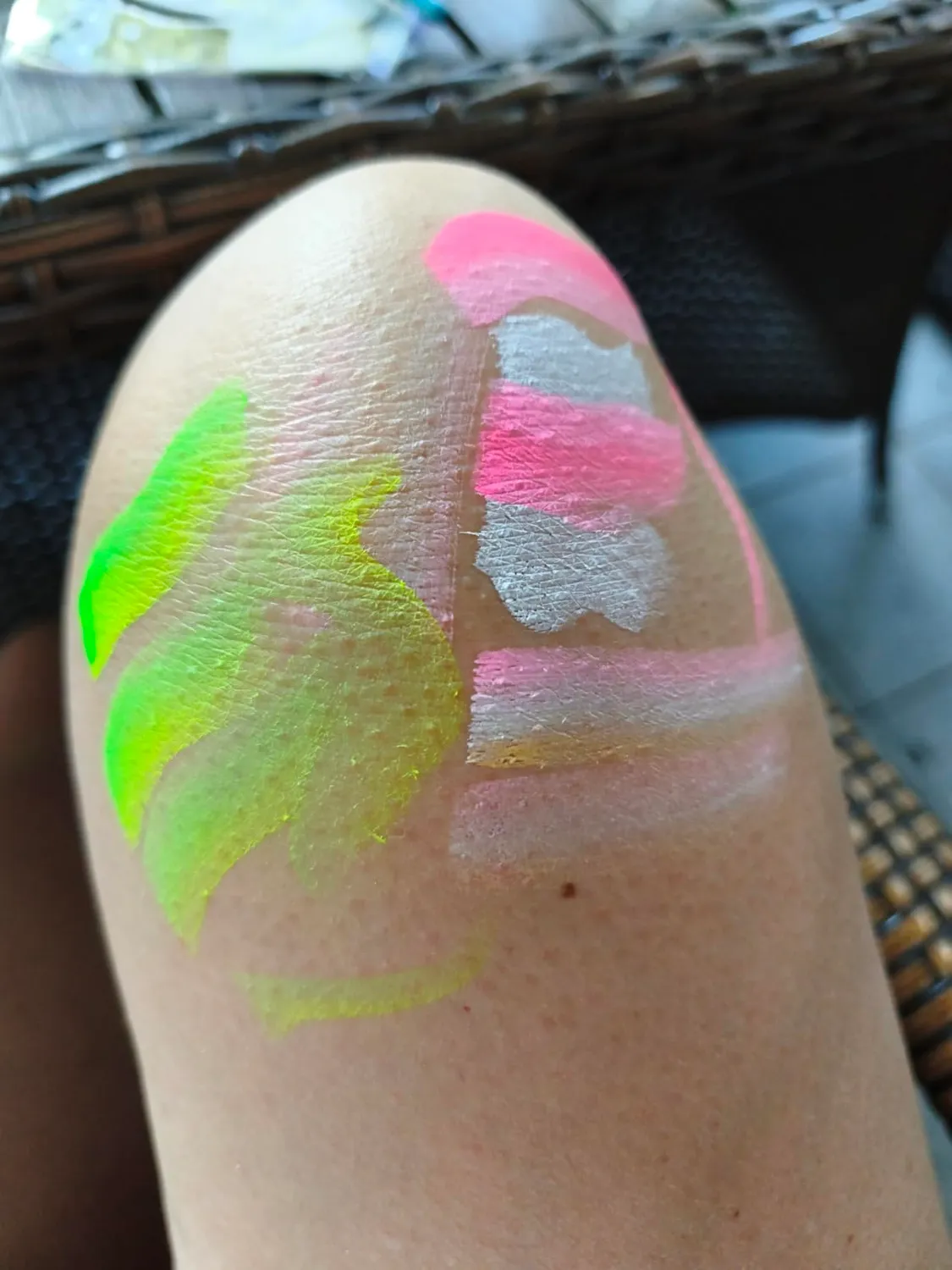 Janolia Gesichtsfarbe Kinderschminke Set Regenbogen UV 10tlg