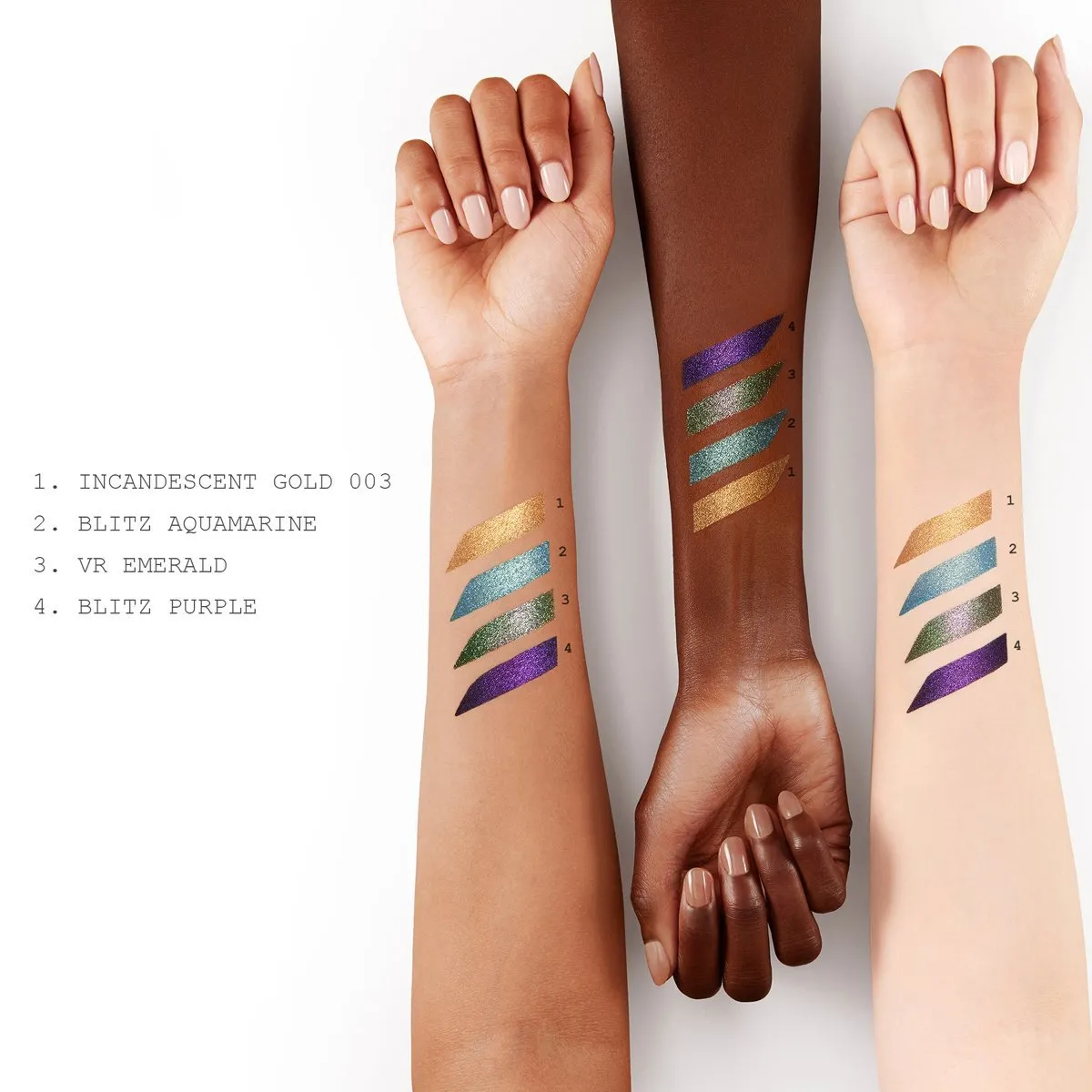 Pat McGrath Labs Blitz Astral Quad Lidschatten metallisch