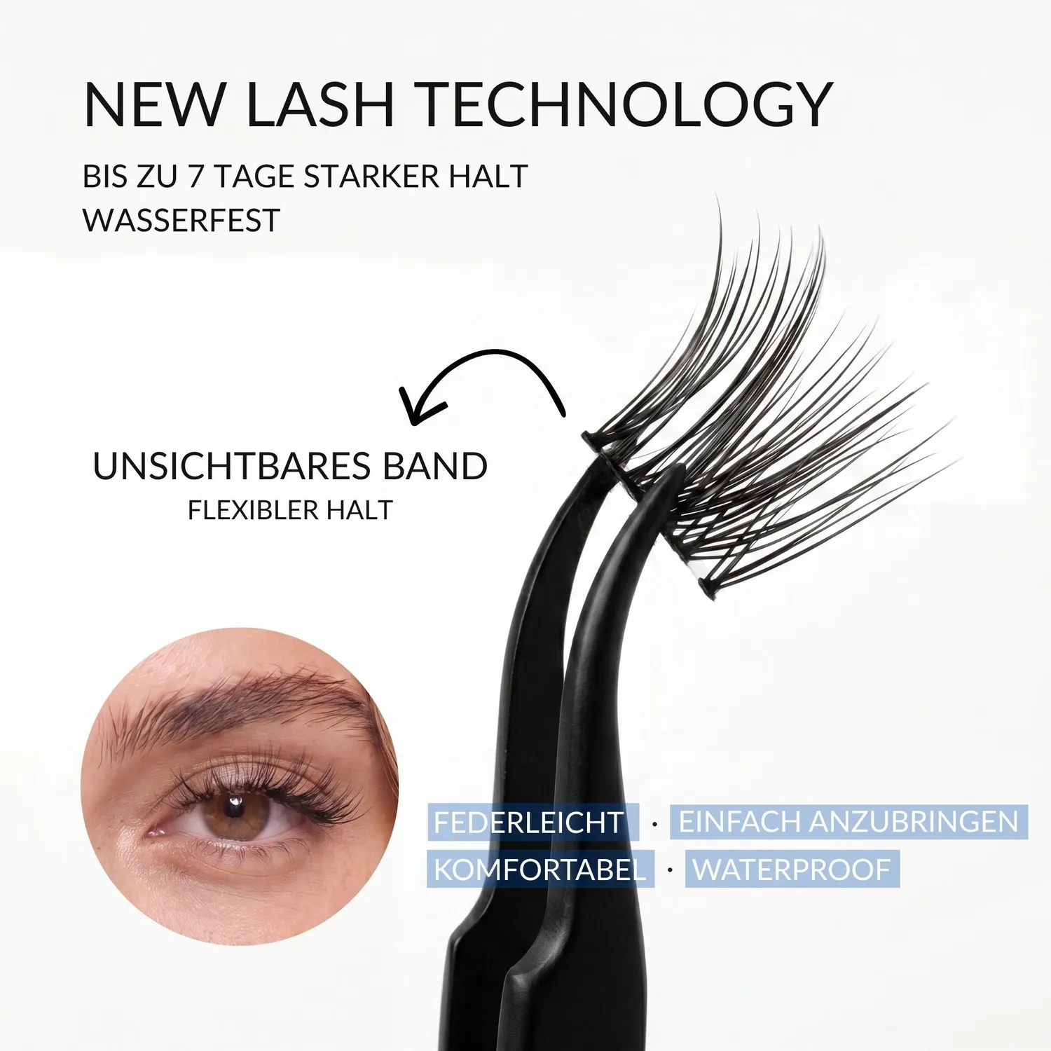 fleeky Natural Lashes Starter Kit falsche Wimpern natürlich