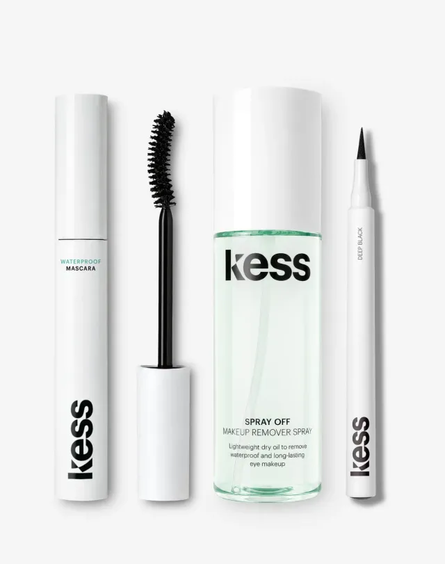 Kess Berlin Happy Tears Augen Set 3-teilig waterproof