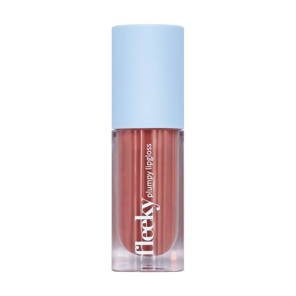 fleeky Plumpy Lip Gloss Rose Nude 1 Lipgloss Volumen