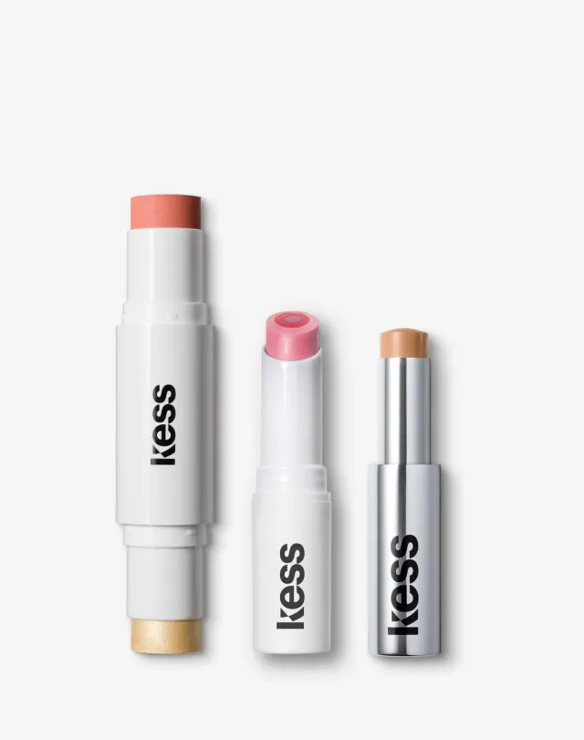 Kess Berlin Soft Launch Set Lip Balm Concealer Duo Stick
