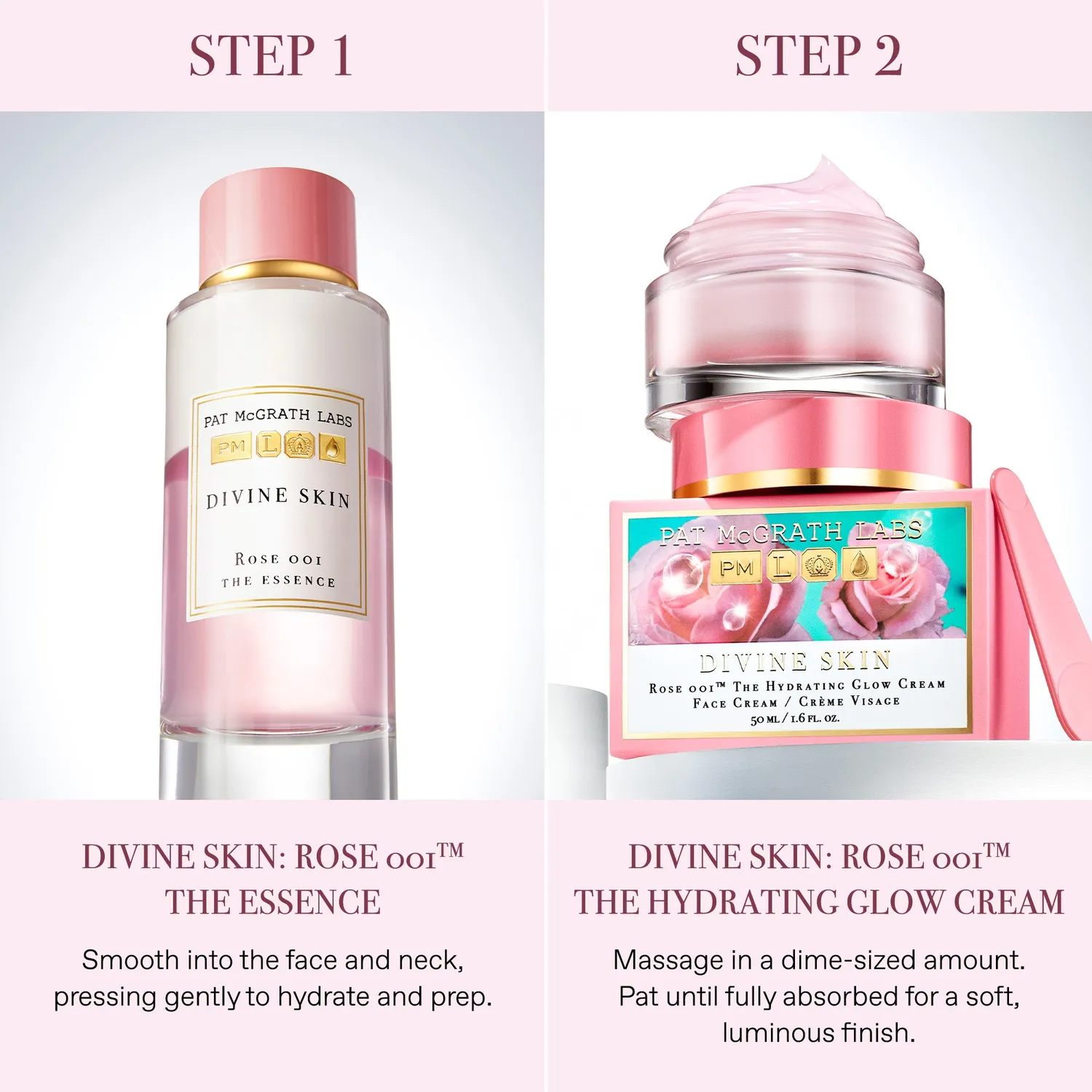 Pat McGrath Labs Divine Skin Rose 001 Signature Glow Duo Set