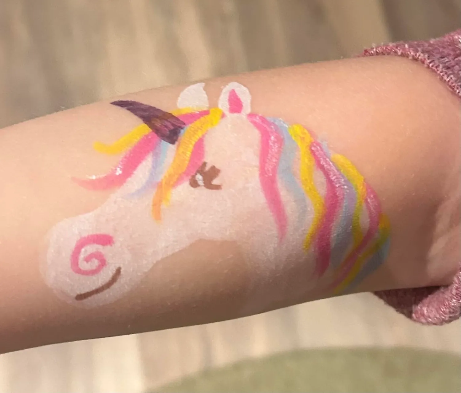 Janolia Kinderschminken Set Erdfarbe 18 Farben mit Pinsel