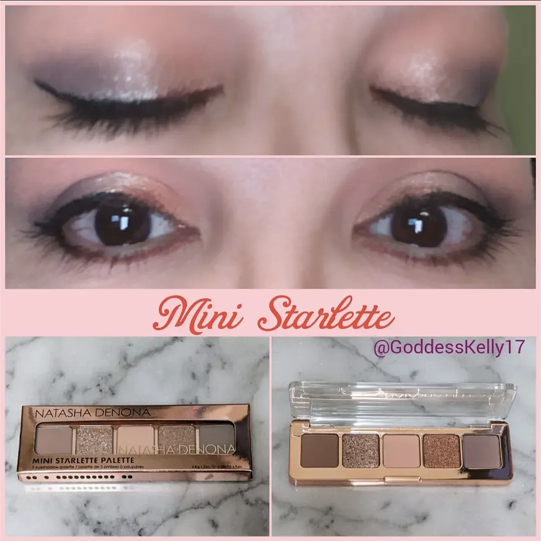 Natasha Denona Mini Starlette Lidschattenpalette 5 Rosé-Töne