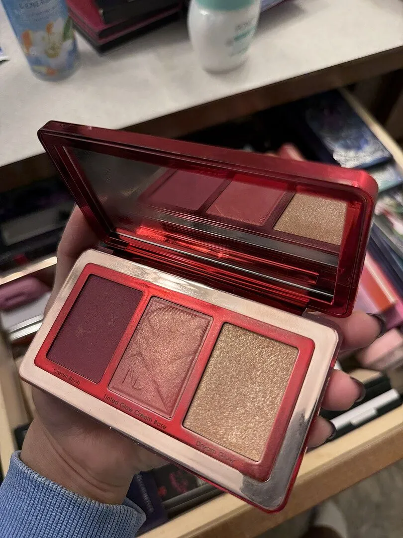 Natasha Denona Berry Pop Cheek Trio Blush vegan cranberry