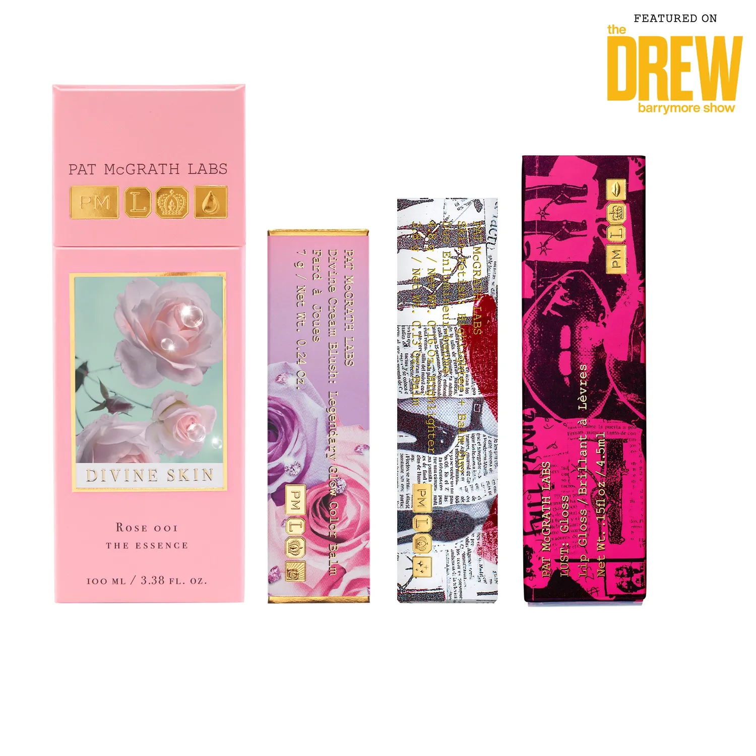 Pat McGrath Labs Spa Skin Kit 4-teiliges Pflegeset Glow