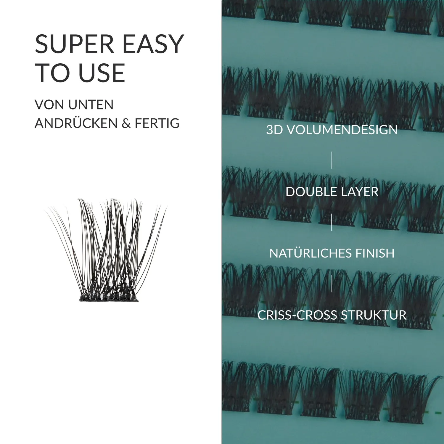 fleeky Press On Lashes Let´s Get Married Wimpern Set