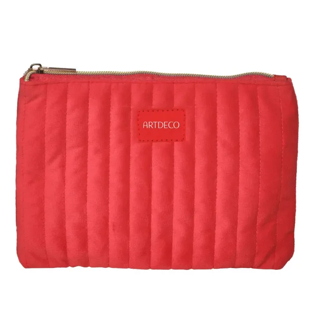 ARTDECO Velvet Pouch Red Kosmetiktasche Samt