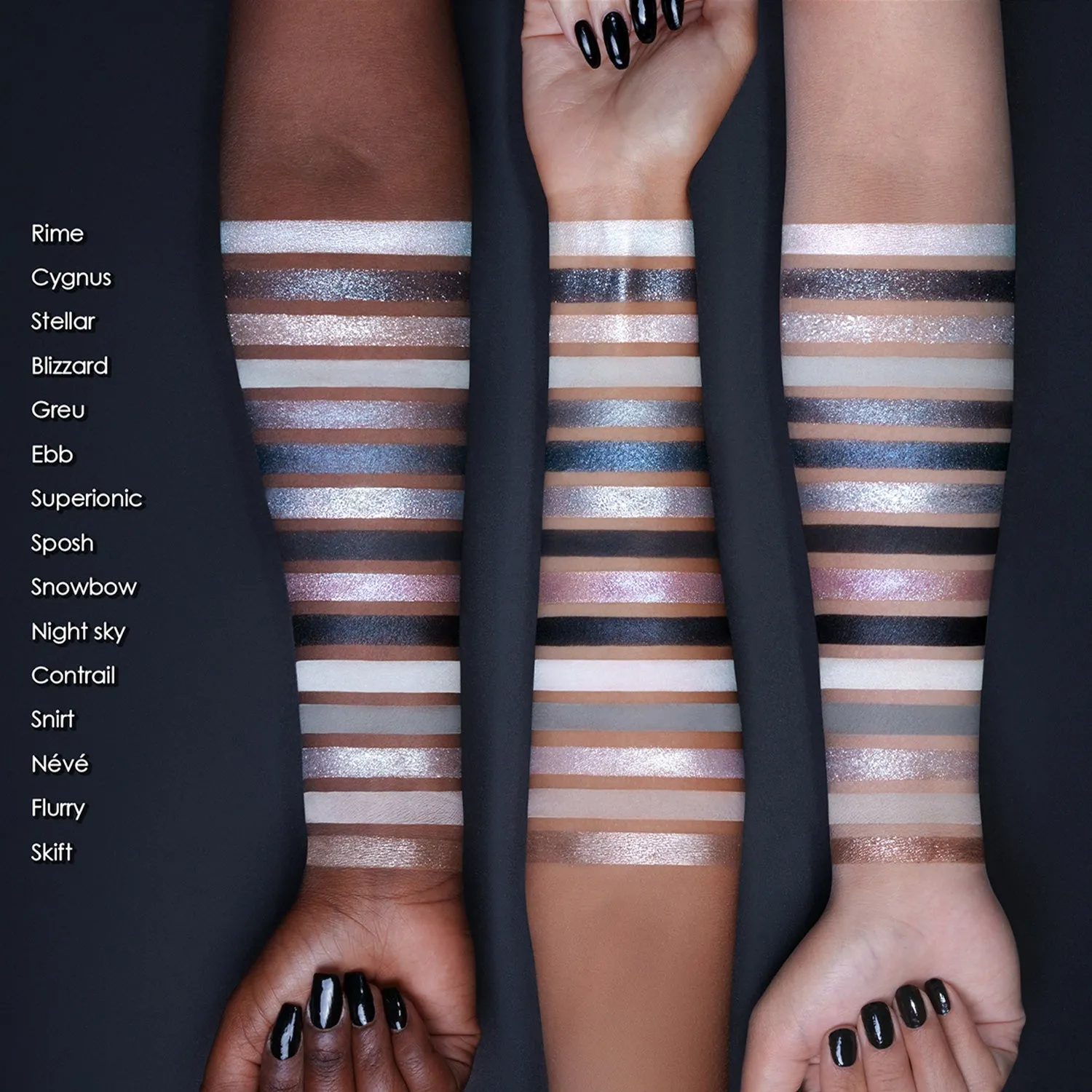 Natasha Denona Xenon Eyeshadow Palette Lidschatten kühl