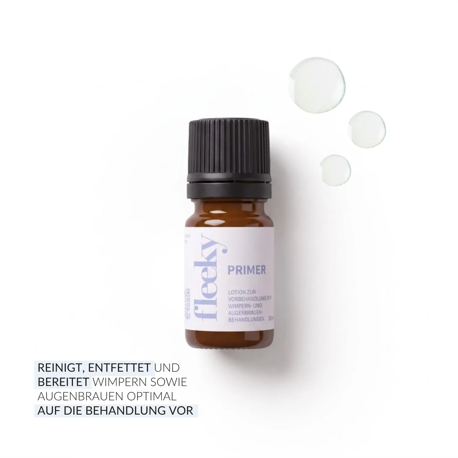 fleeky Primer Wimpern Lotion entfettend Vorbereitung
