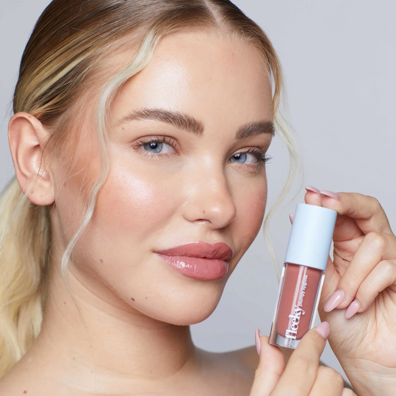 fleeky Plumpy Lipgloss Rose Nude #1 Gloss