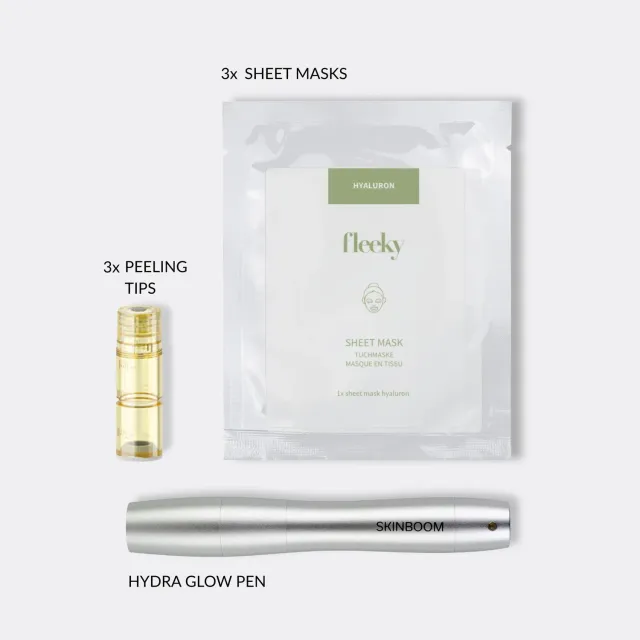 fleeky x Skinboom Hydra-Glow System Pen silber