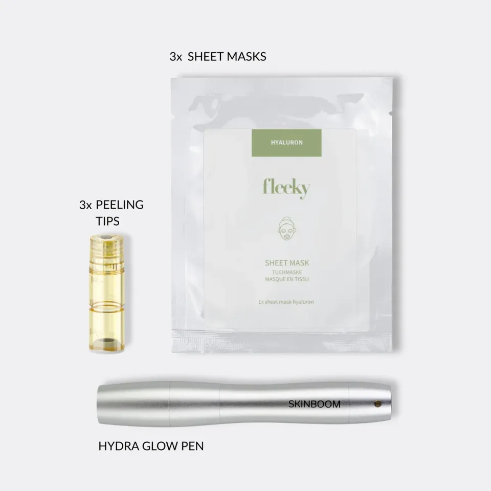 fleeky x Skinboom Hydra-Glow System Pen silber