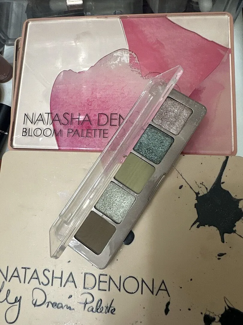 Natasha Denona Mini Gloom Palette Lidschatten moosgrün matt