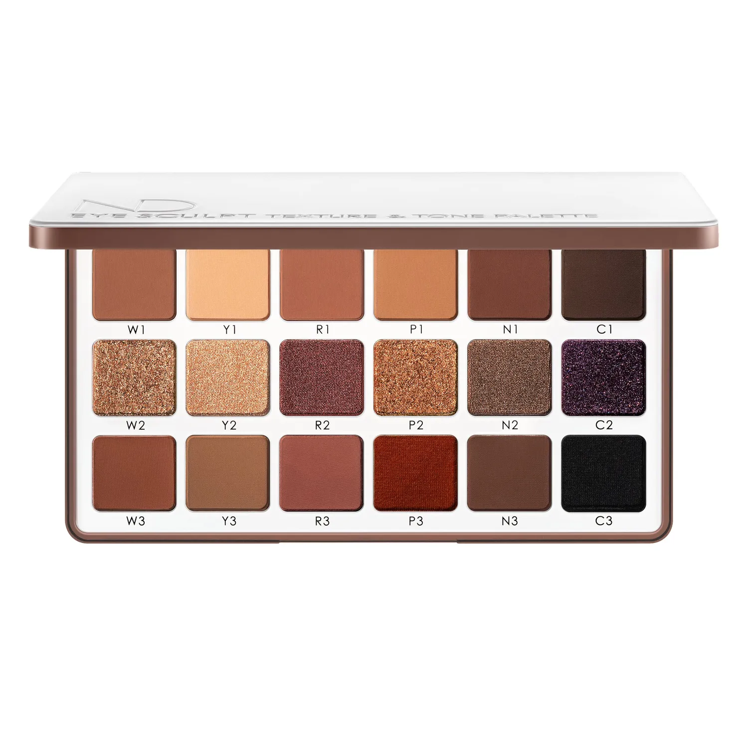 Natasha Denona Eye Sculpt Texture Tone Palette Soft matt