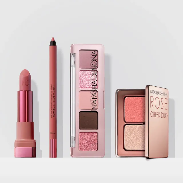Natasha Denona Rosy Set Make-up Set Rosé 4-teilig