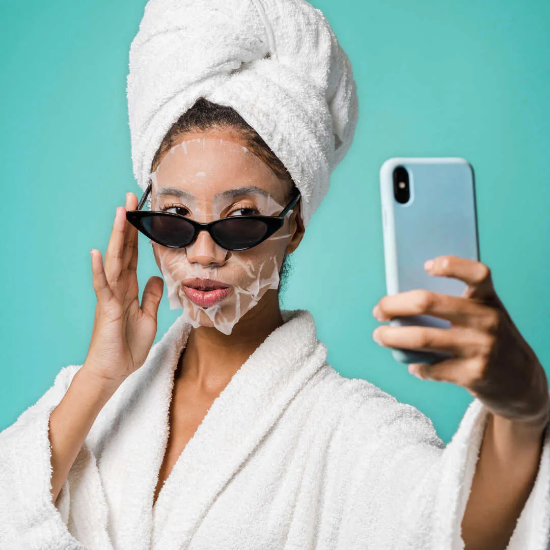 fleeky Bio Botox Sheet Mask Tuchmaske 5 Stück Hyaluron