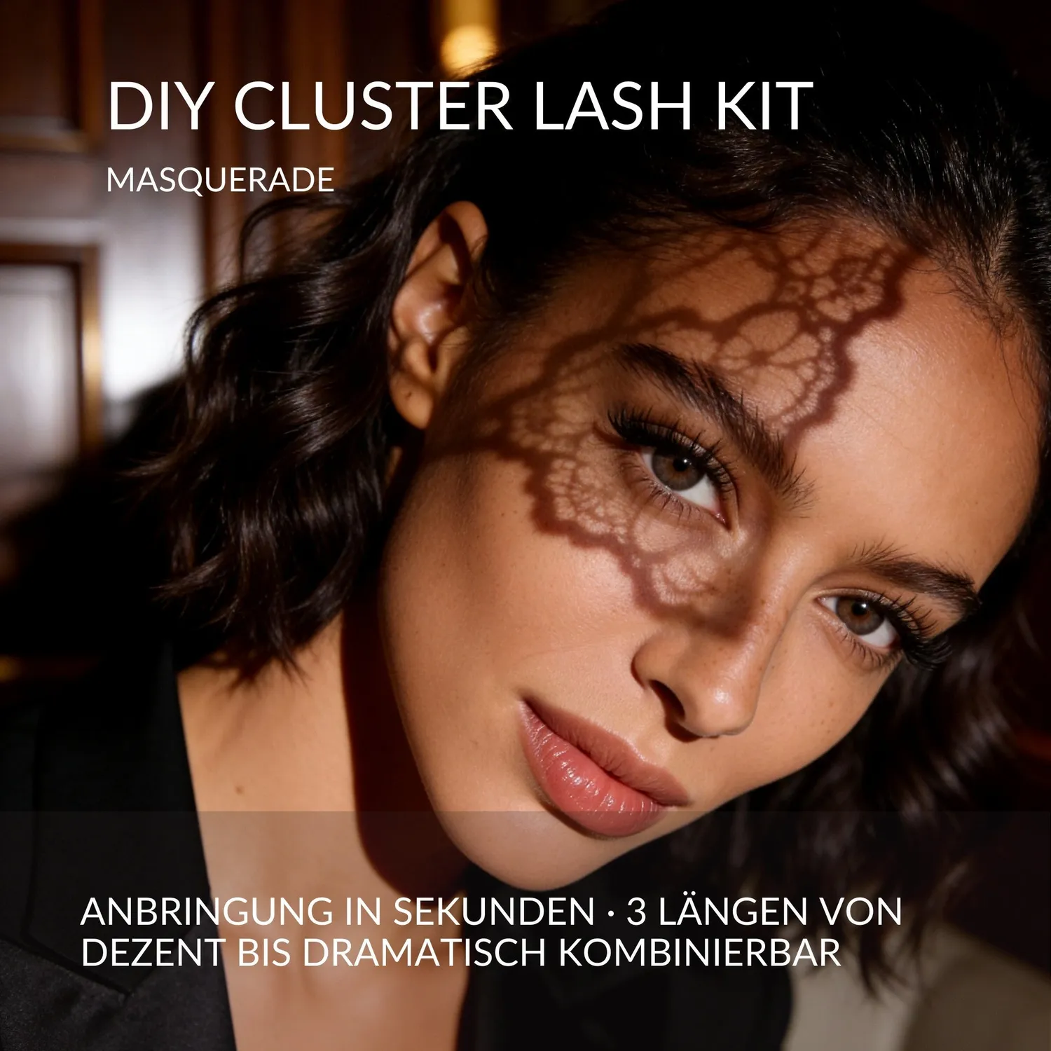 fleeky Press On Lashes Masquerade Wimpern dramatisch