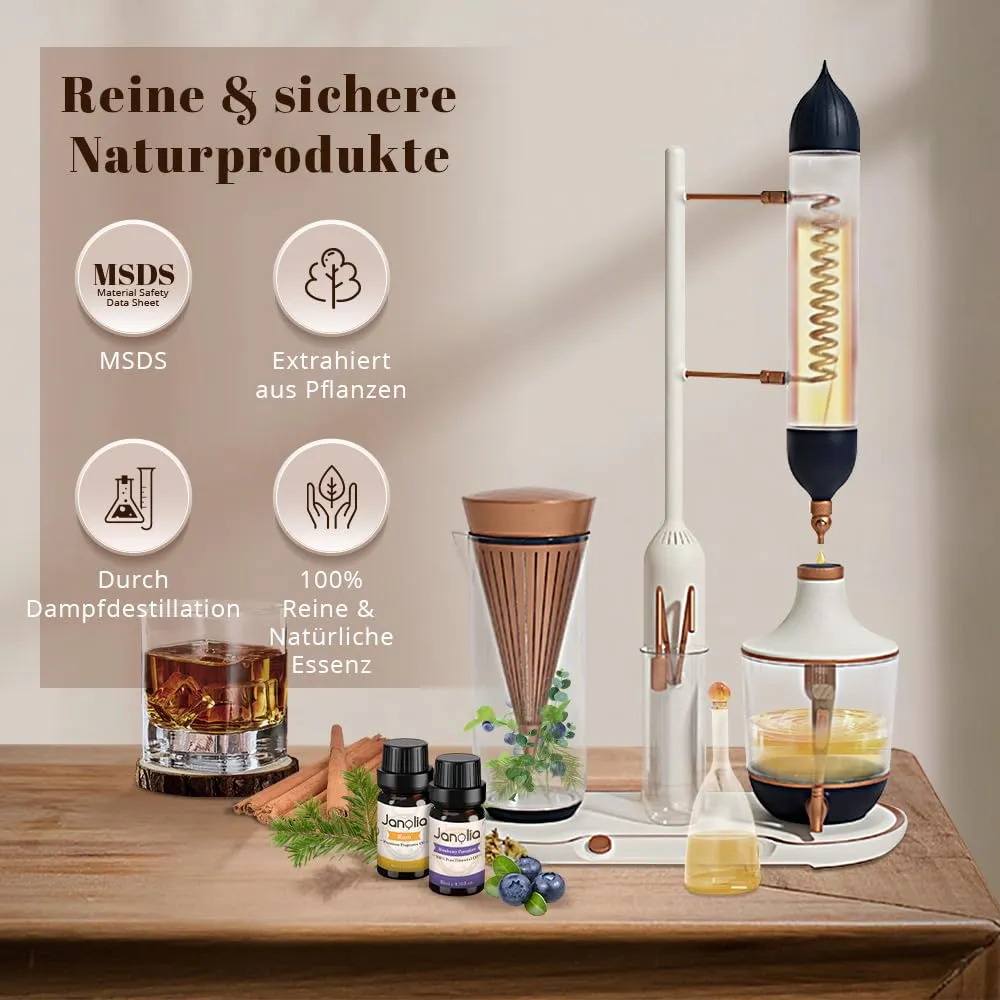 Janolia ätherische Öle Set Männer Duftöl 6x10ml holzig