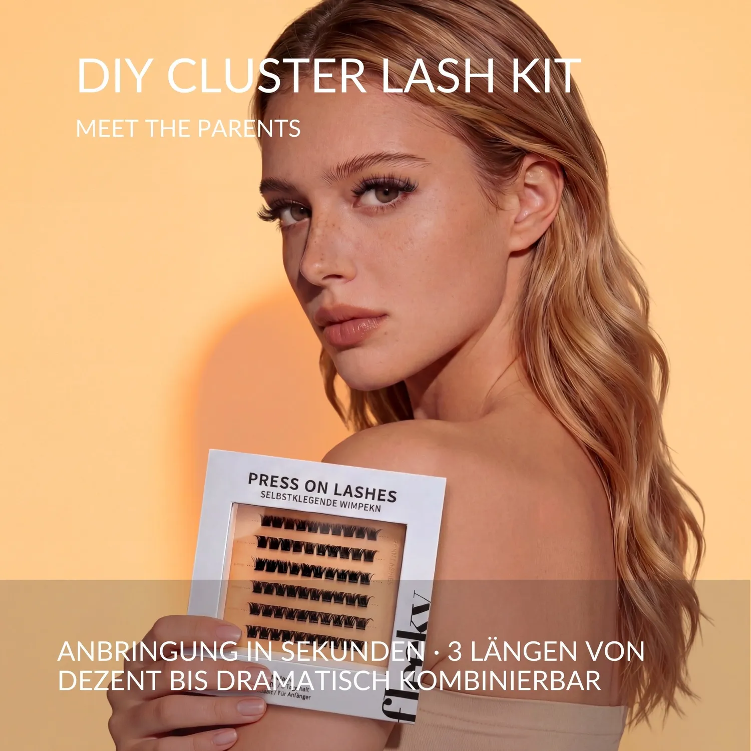 fleeky Press On Lashes Family Dinner falsche Wimpern natürlich