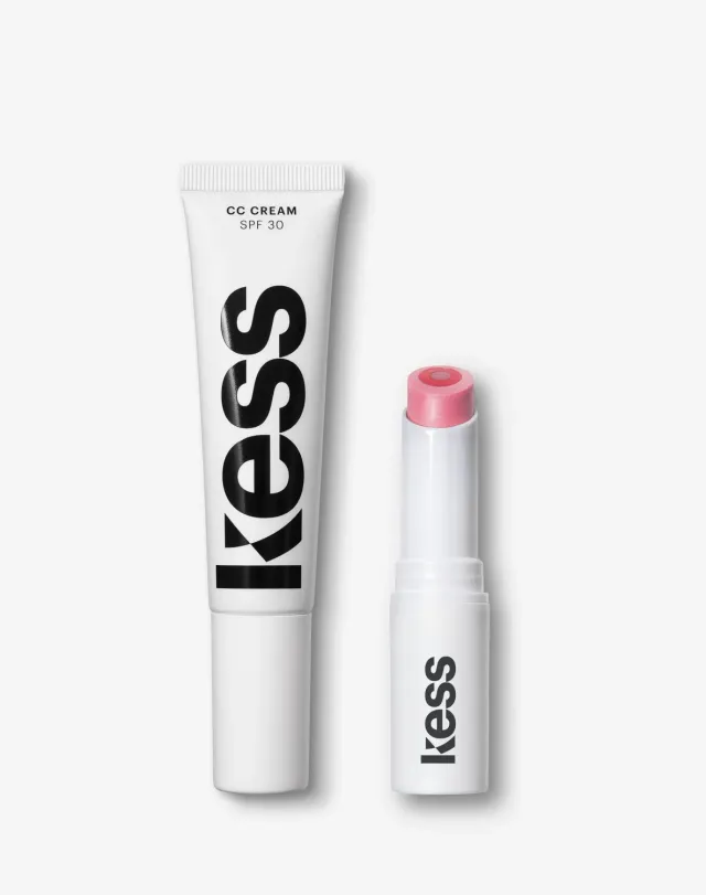 Kess Berlin Take Care Make-up Set CC Cream Lip Balm Glow