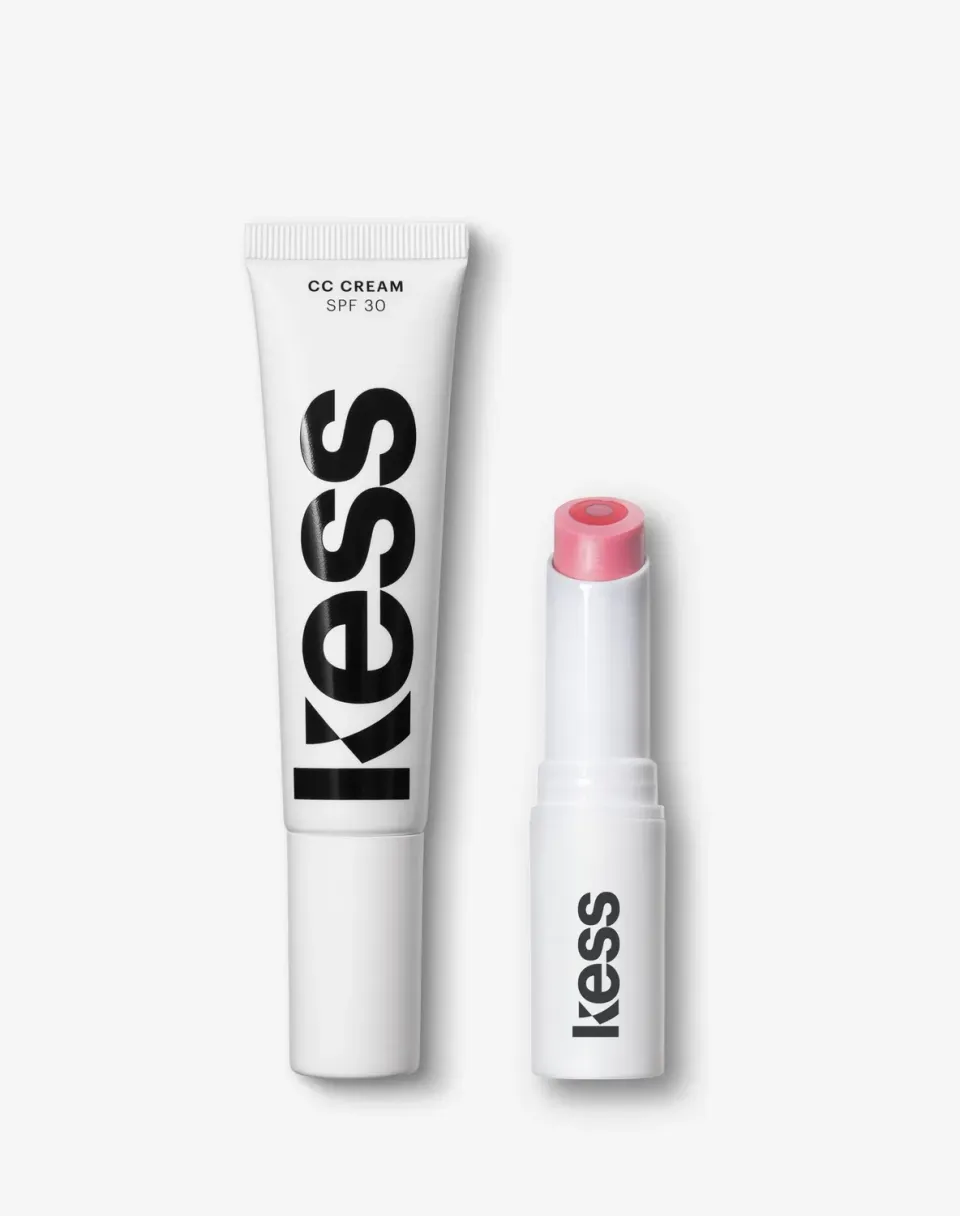 Kess Berlin Take Care Make-up Set CC Cream Lip Balm Glow