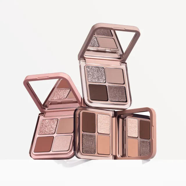 Natasha Denona Luxe Glam Compact Trio Lidschatten Set matt