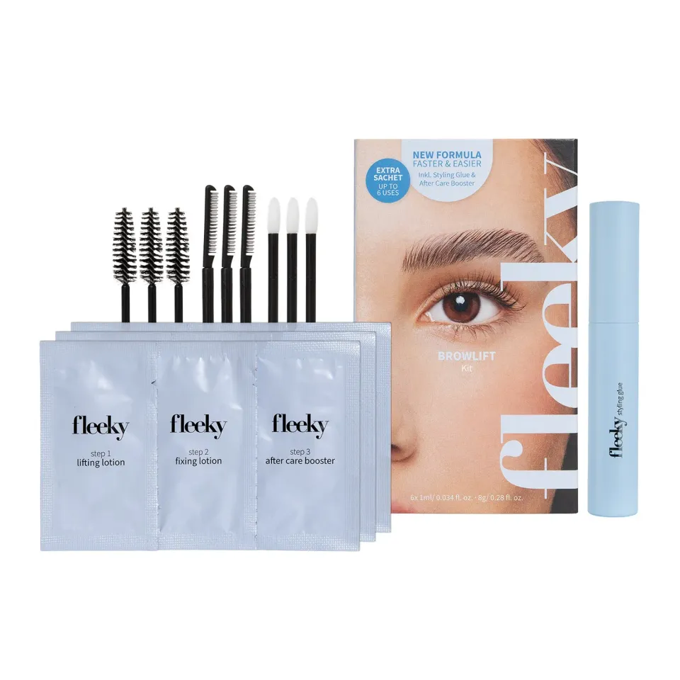 fleeky Browlift Kit New Generation Augenbrauen Set buschiger Look