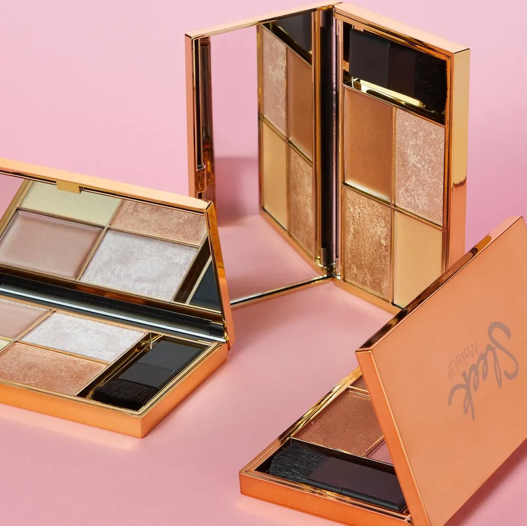 Sleek Solstice Highlighting Palette Highlighter warm