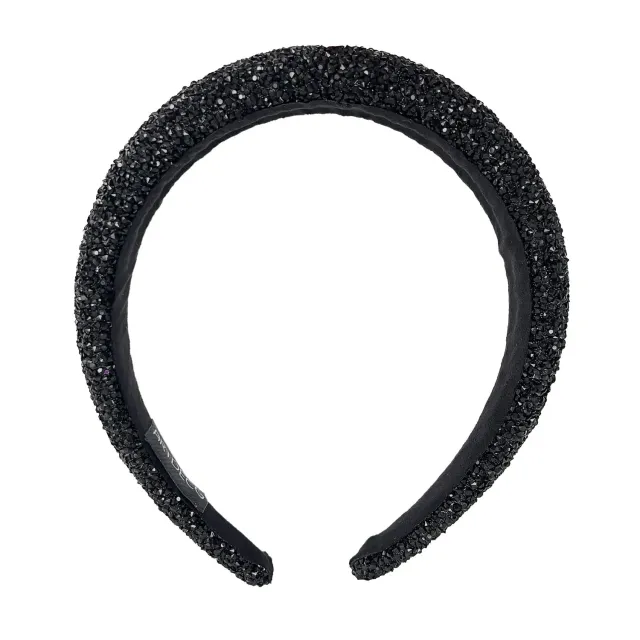 ARTDECO Headband Glam Haarband Schwarz Glitzer